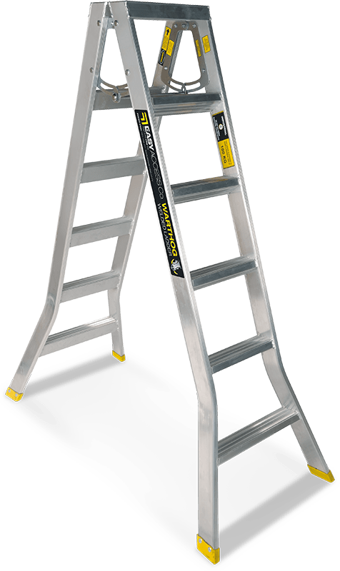 Easy Access Warthog Double Side Step Ladder 6 Step