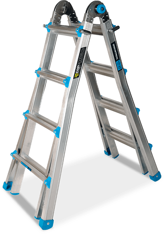 Easy Access All-in-One Telescopic Ladder (4 Step)