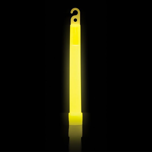 Cyalume SnapLight 6" Light Stick - 12 Hour Yellow