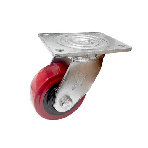 Easyroll 100mm Swivel Plate Mount J3 Castor Urethane 280kg (Each)