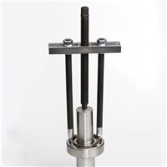 Toledo Twin Pull Puller Kit-Medium for efficient blind housing bearing removal, featuring stabilizers and adjustable spread.