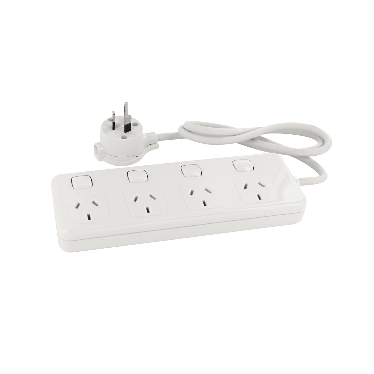 HPM 4 Way Switched Powerboard 0.9m Lead 10A