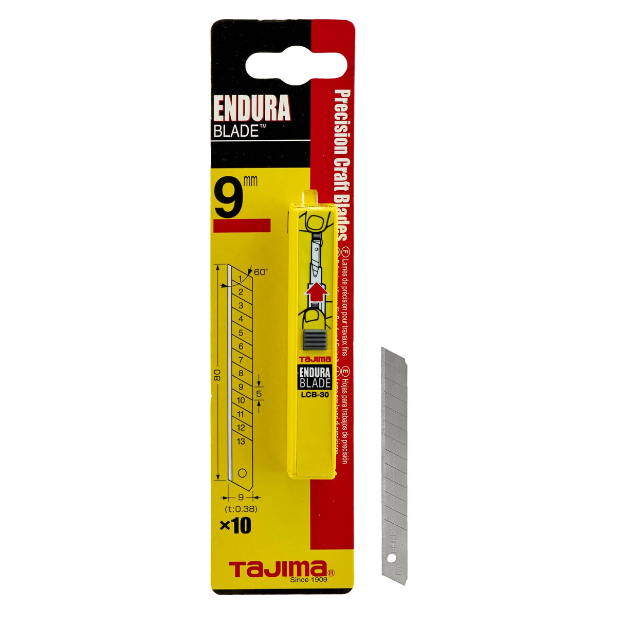 Tajima Blades LCB30 10/Pkt 9x80x0.38mm 10/pack (Pack)