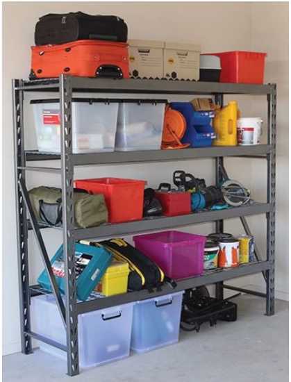 Starter Bay Industrial Shelving Unit - 4 Shelf-3000kg (Each)