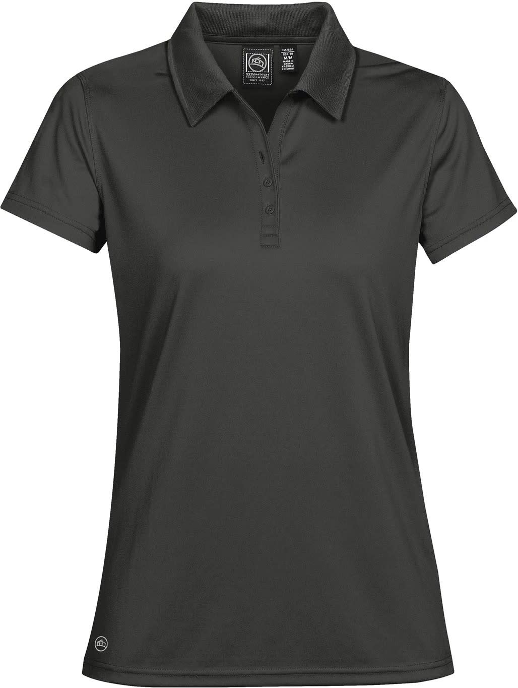 Stormtech, Women's Eclipse H2X-DRY Pique Polo - CARBON (Size: L)