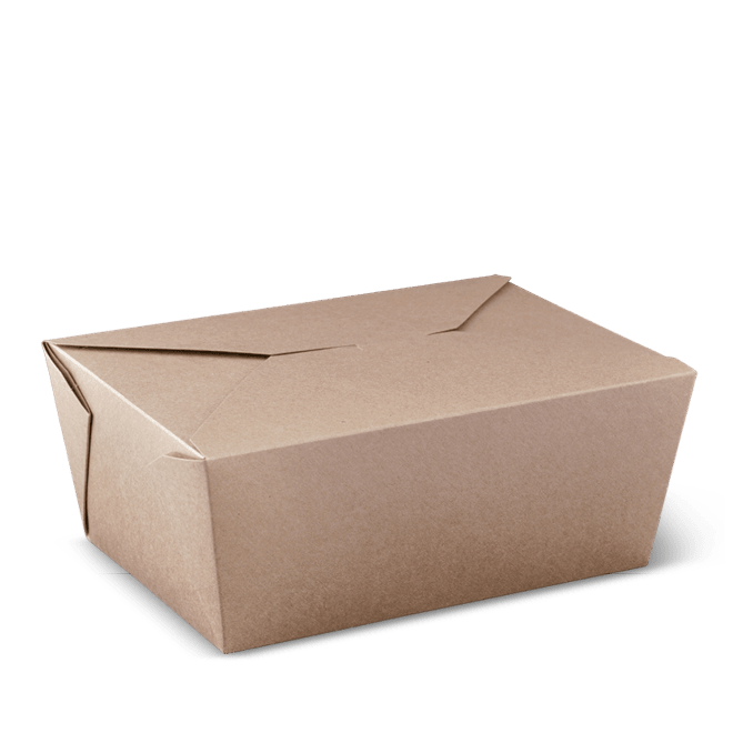 Pail-Pak Food Pail #4 Brown 195 x 140 x 89mm 25 (Pack)