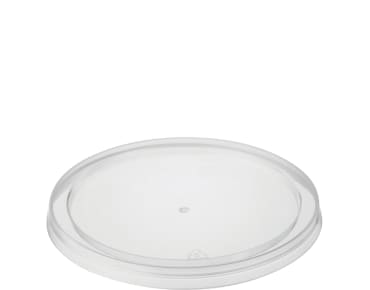 MicroReady Small Round Takeaway Container Lids 100 (Pack)