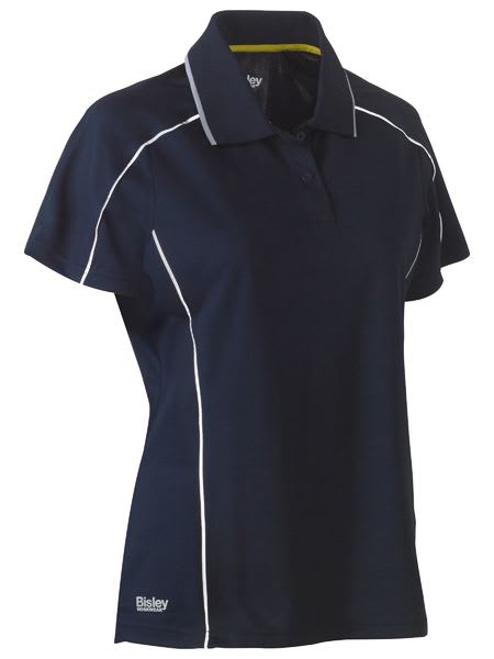 Bisley, Women's Cool Mesh Polo, BKL1425 - Navy - 14