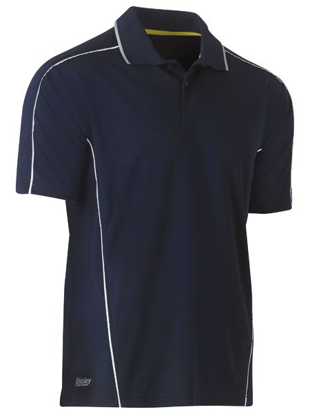 Bisley, Cool Mesh Short Sleeve Polo, BK1425 - Navy - 6XL