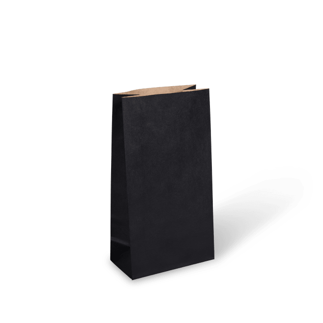 Paper-Pak #1 Midnight Black Paper Gift Bag 90 x 47 x 165mm 500 (Case)