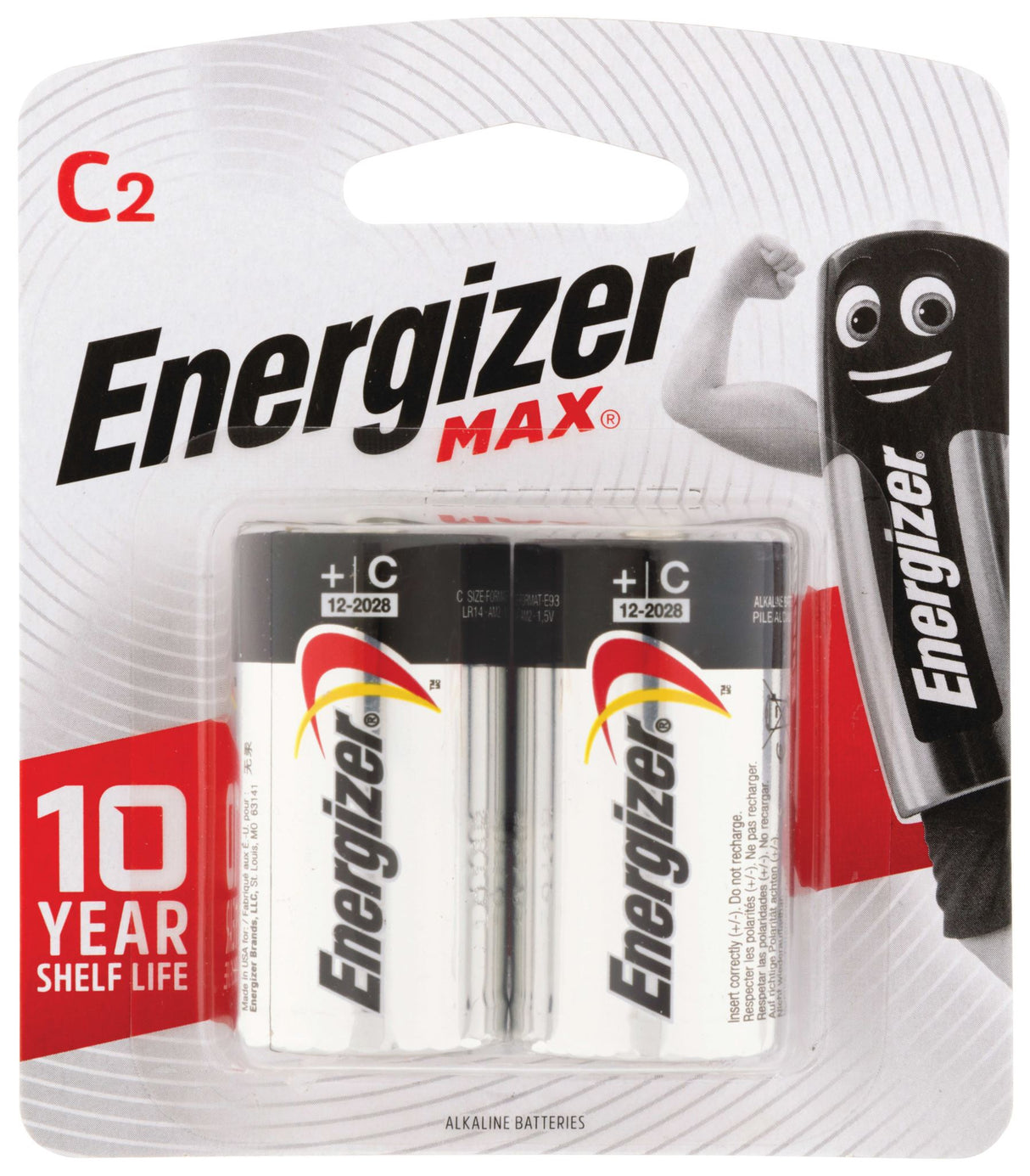 Energizer Max C 2pk