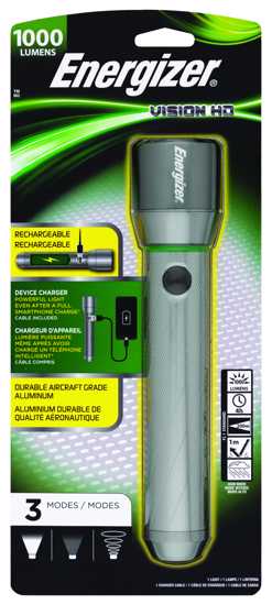 Energizer Vision Recharge Metal Light (Each)