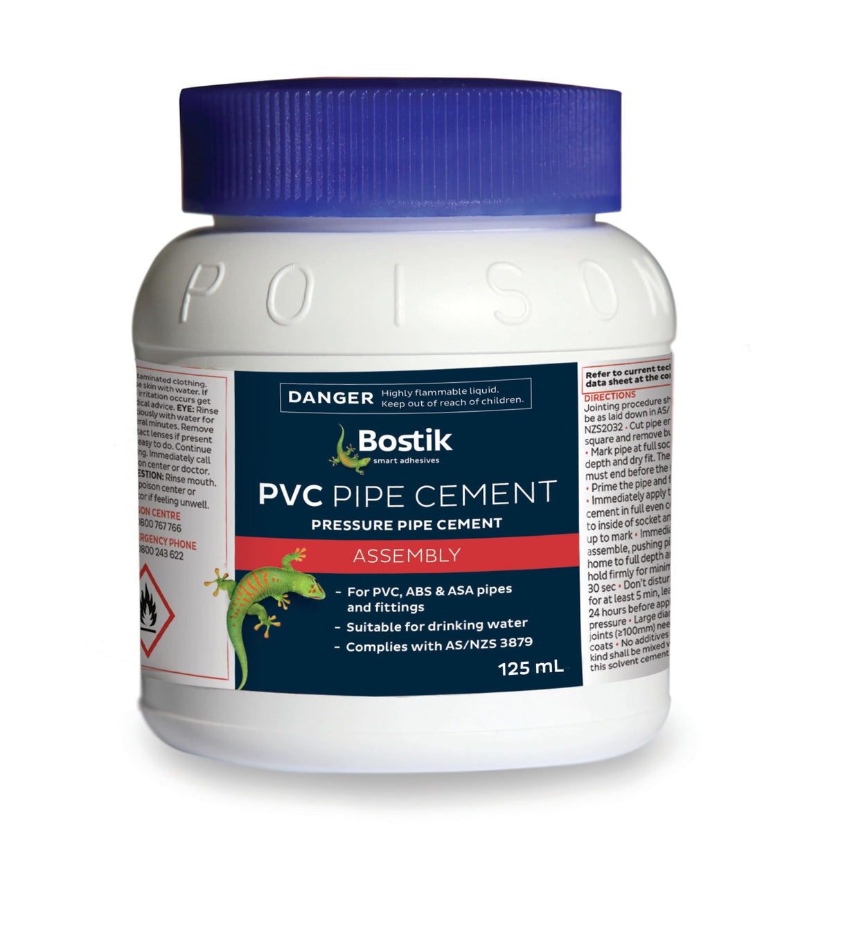 Bostik PVC Pipe Cement 125ml