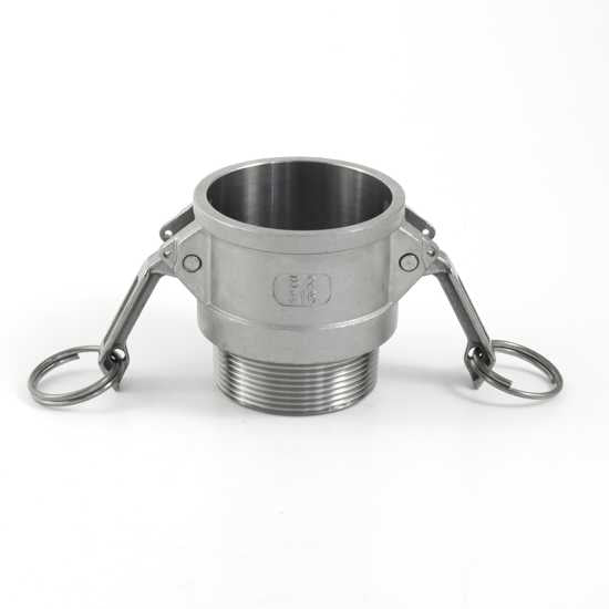 Type B - SS316 100mm Female Coupler to Male BSP (Each)