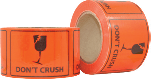 DONT CRUSH Rippa Shipping PET Label 72mm x 100mm x 66m 660 (Roll)