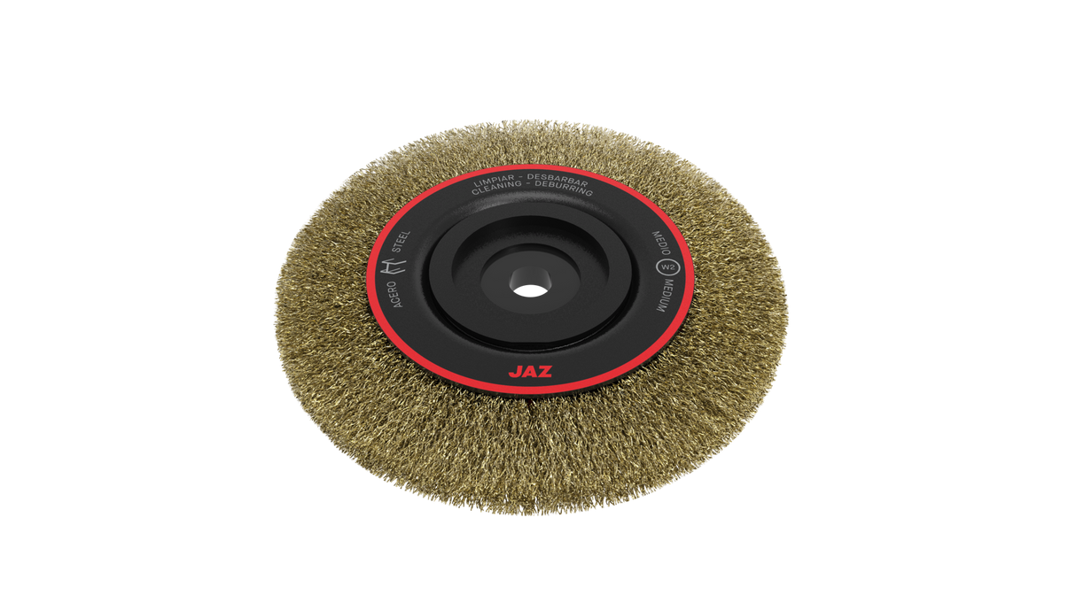 JAZ Wide Face Wire Wheel 250x28mm
