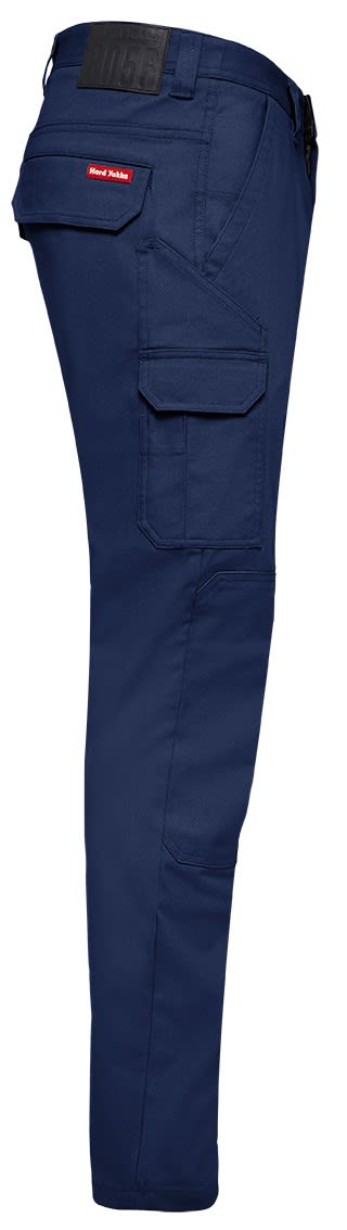 Hard Yakka, Stretch Canvas Cargo Pant - Navy (Size: 107)