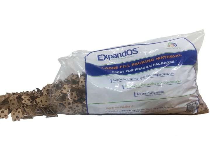 Eco-friendly ExpandOS Protective Packaging - 400g forms a protective cocoon for fragile shipments, ensuring safe delivery.