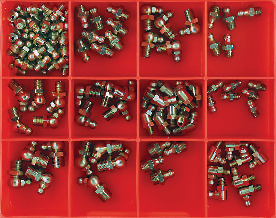 Champion Metric Grease Nipple Assortment 105 piece