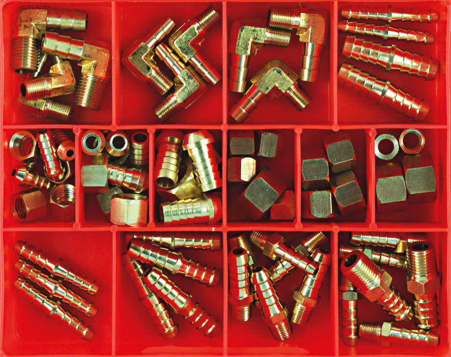 Champion Brass Petrol Fittings Assortment 59 piece