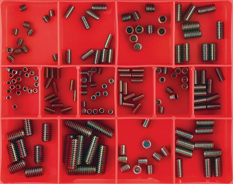 Champion Socket Grub Screw Assortment 164 piece