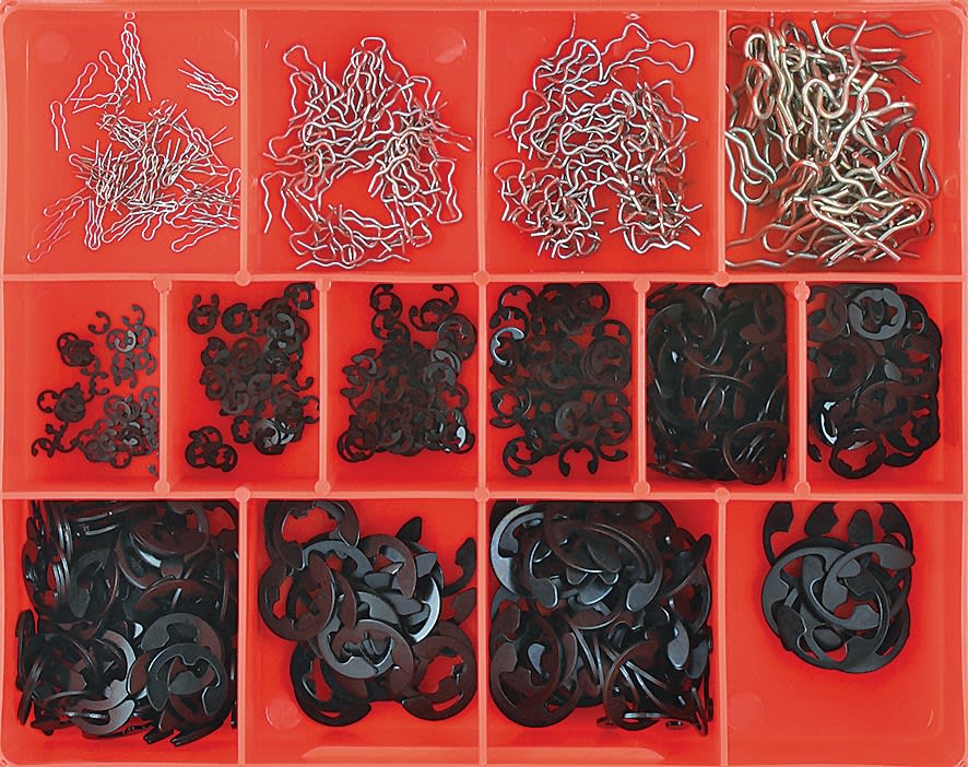 Champion E-Clip+Retainer Clip Assortment 740 piece