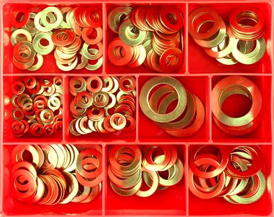 Champion Metric Copper Washer Assortment-260 piece (Each)