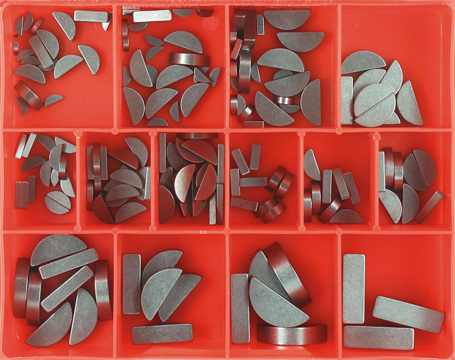 Champion Metric Woodruff Key Assortment 164 piece