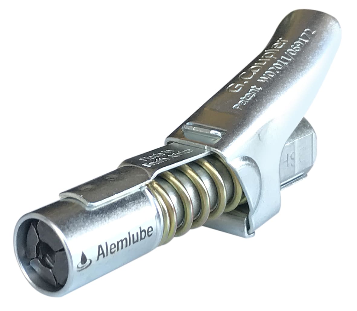 Alemlube Quick Release Grease Gun Coupler A14512 1/8" BSP