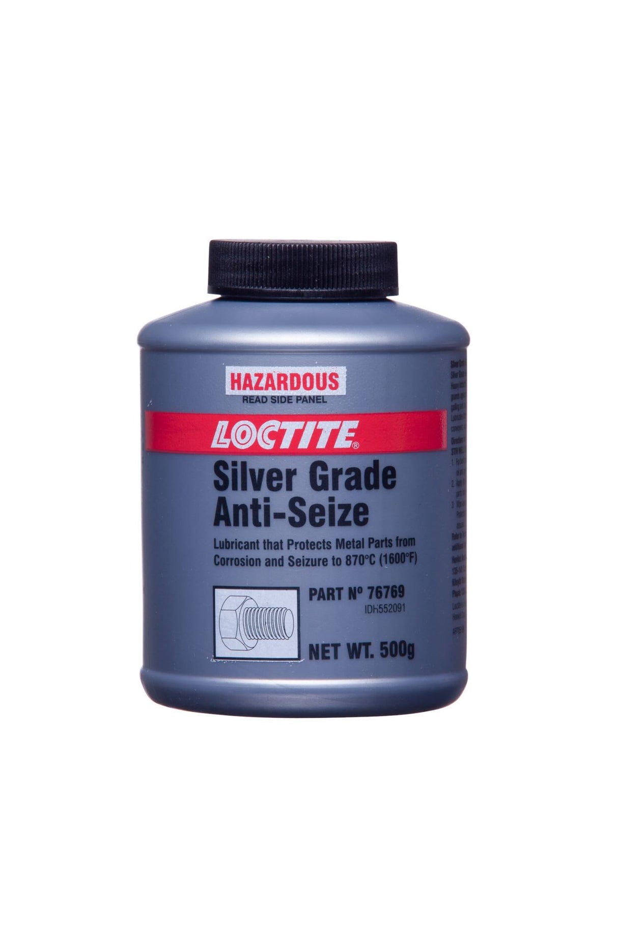 Loctite LB 8150 Silver Grade Anti-Seize Brush Top (500gm)