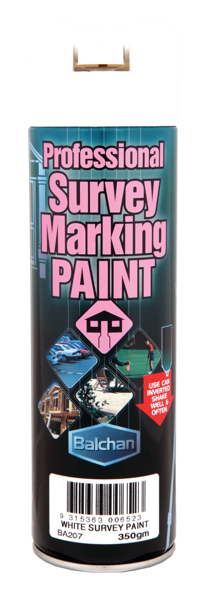 Balchan Survey Marking Paint White 350g 12 Pack