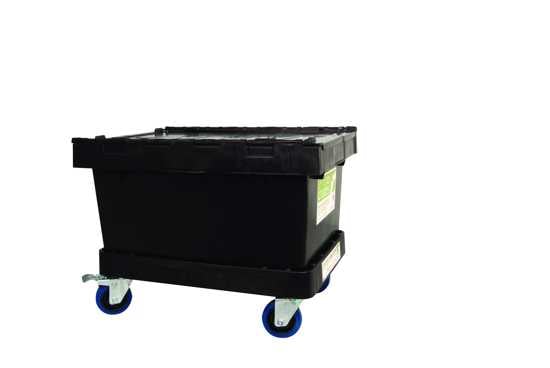 Enviro Heavy Duty Skate Black - 600kg (Each)