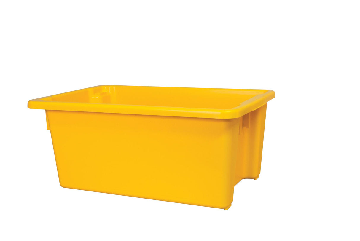 Food Grade Yellow Stack and Nest Crate - 32L