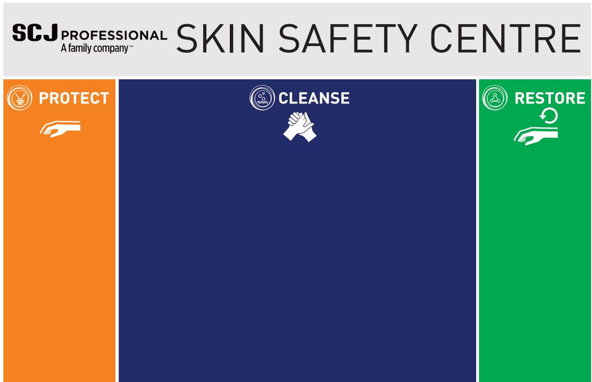 Deb Skin Care 3 Step Skin Safety Centre Board (Each)