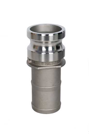 Type E - SS316 Male Adaptor x Hose Shank 64mm (Each)