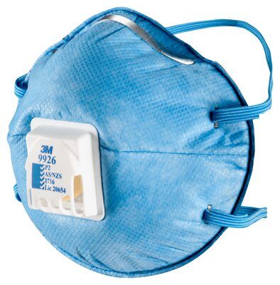 3M Respirator 9926, P2 Nuisance* Acid Gas, valved Medium 10 (Box)