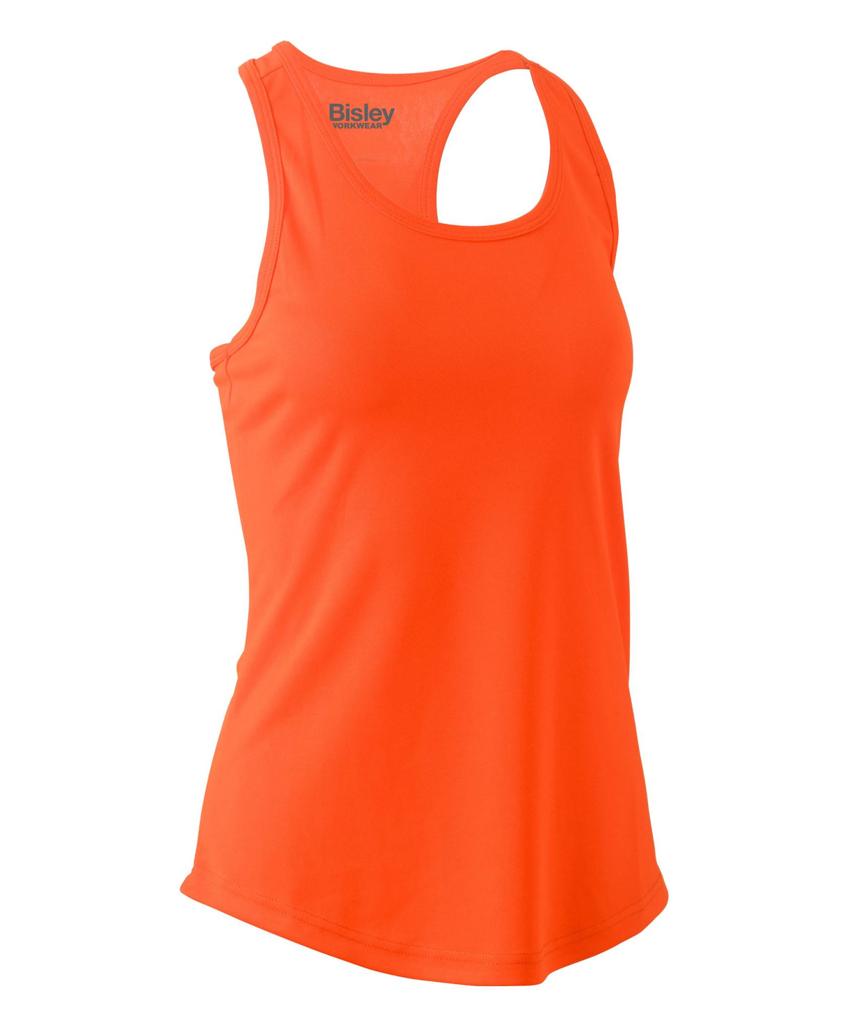 Bisley, Women's Racer Back Singlet, BKL0439 - Orange - 16