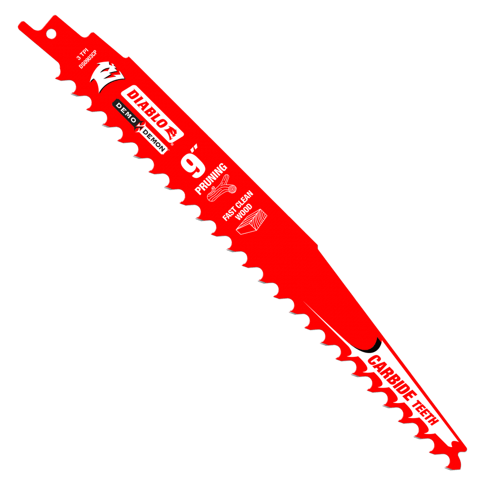Diablo Demon Carbide Tipped Pruning & Wood Blade 9" (Each)