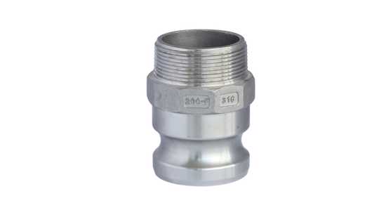 Type F - SS316 64mm Male Camlock x Male BSP (Each)