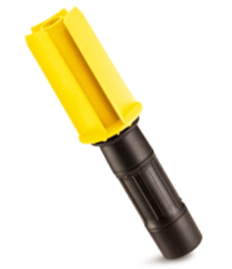 Heavy duty plastic applicator for efficient wrapping, featuring adjustable tension and compatible with 50mm-100mm film widths.
