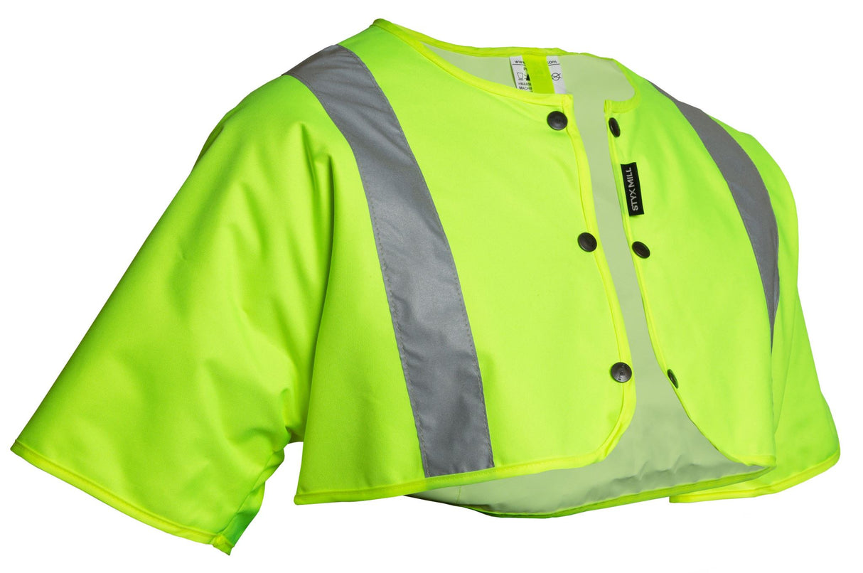 Styx Mill, Domed Taped Cape - Fluoro Yellow - S2