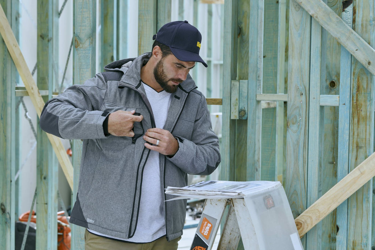 Bisley, FLX & MOVE Shield Jacket, BJ6937 - Charcoal - 3XL