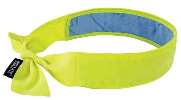 Chill-Its, Cooling Bandana with Cooling Towel - Lime