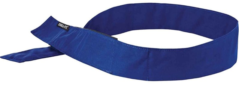 Chill-Its Evaporative Cooling Bandana -Tie - Lime