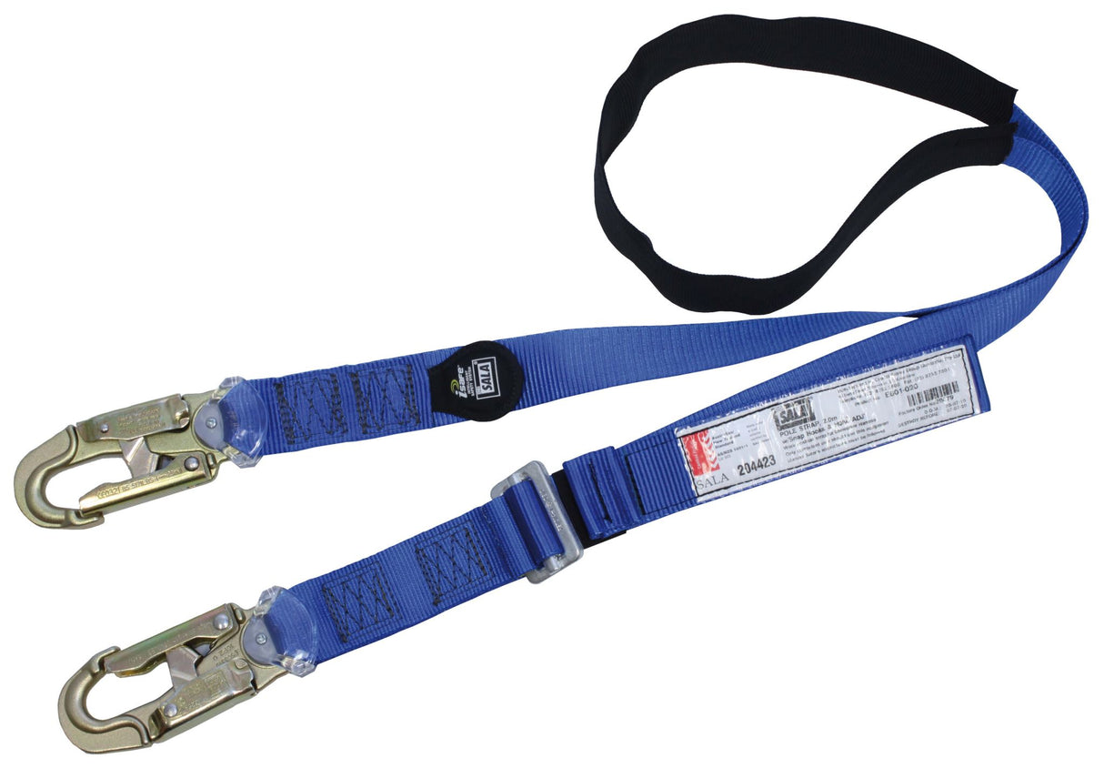 3M DBI-SALA Webbing Pole Strap E601-020 Blue 2m