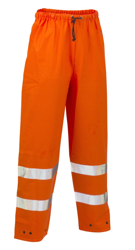 Tornado,Taped PU/PVC Over Trouser - Fluro Orange - 6XL