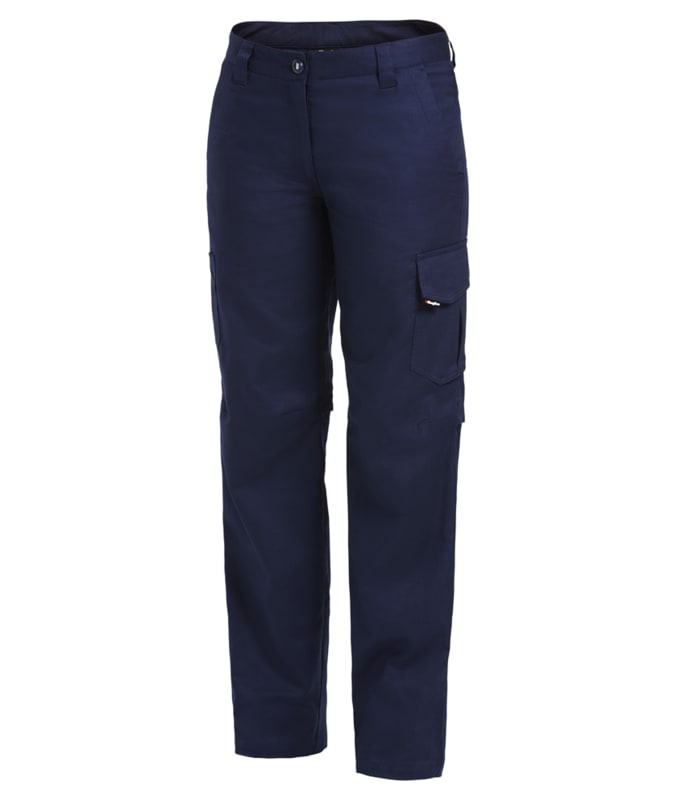 KingGee, Women's Ripstop Trouser, K43820 - Navy (Size: 22)
