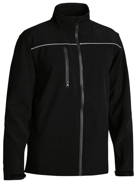 Bisley, Soft Shell Jacket, BJ6060 - Black (Size: 3XL)
