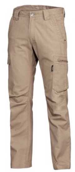 KingGee, Canvas Tradie Pant, K13280-Regular Fit (Pair) - Khaki - Size: 17