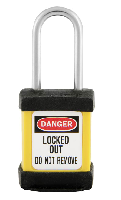Master Lock S31 Lockout Padlock - KEYED DIFFERENT 38mm - Yellow